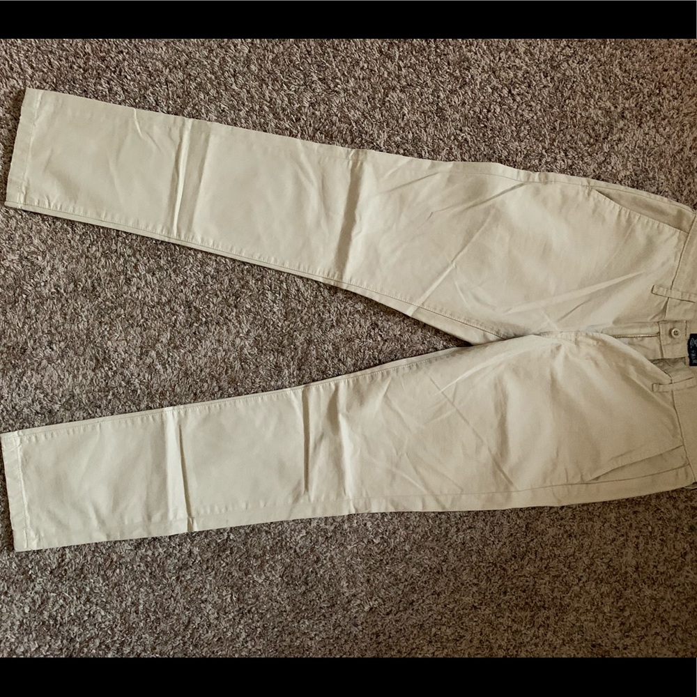 Men’s chinos light tan color slim 121 30x32